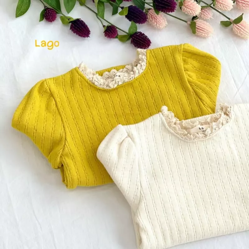 Lago - Korean Children Fashion - #discoveringself - Sugar Lace Tee - 12