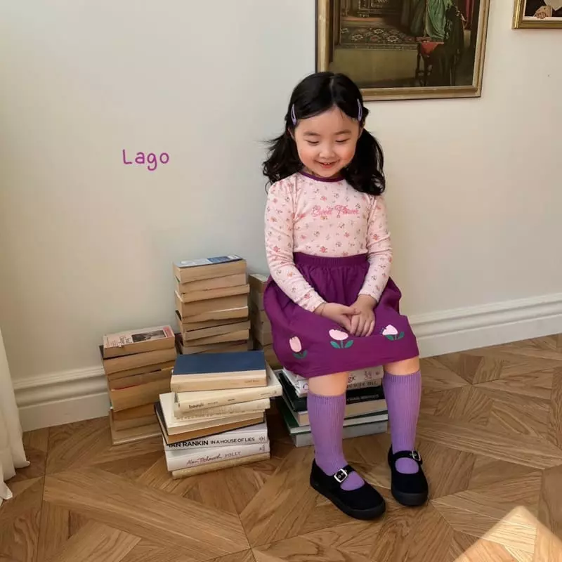 Lago - Korean Children Fashion - #discoveringself - Sweet Flower Tee - 11