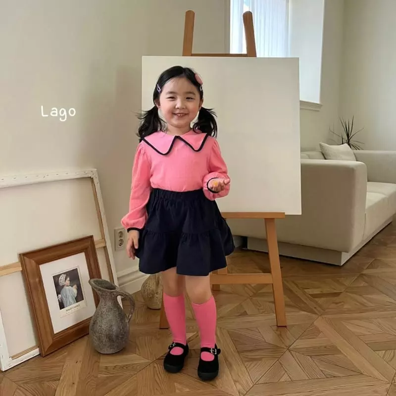 Lago - Korean Children Fashion - #discoveringself - Roa Eyelet Tee - 9