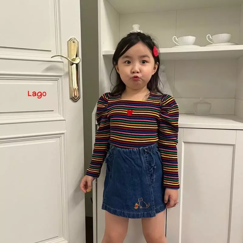 Lago - Korean Children Fashion - #fashionkids - Rosa Kitty Pants - 10