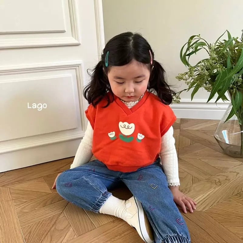 Lago - Korean Children Fashion - #kidsshorts - Merry Vest - 7