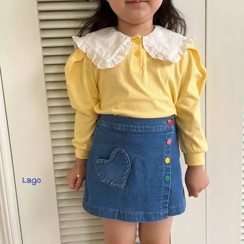 Lago - Korean Children Fashion - #kidsshorts - Hear Wrap Pants - 12