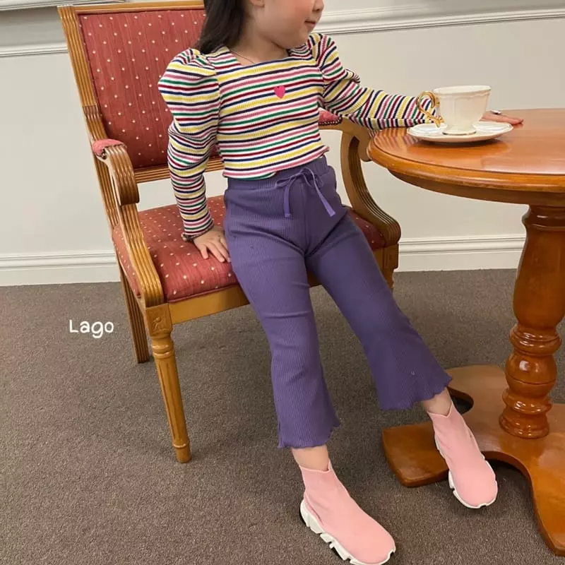 Lago - Korean Children Fashion - #kidzfashiontrend - Elly Rib Pnats