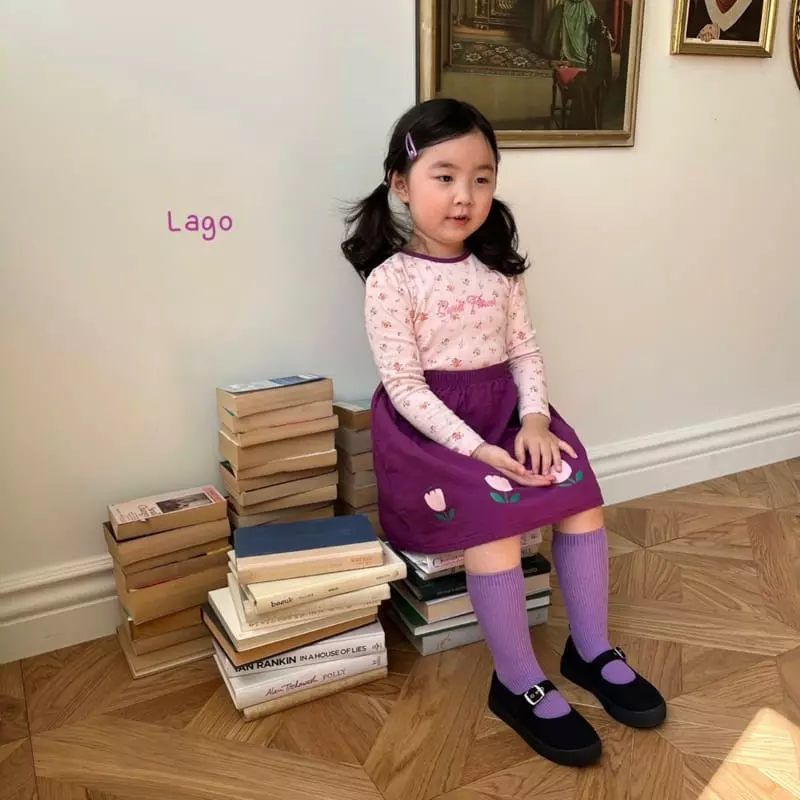 Lago - Korean Children Fashion - #kidzfashiontrend - Shelly Skirt - 10