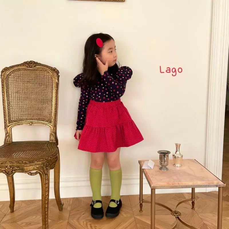 Lago - Korean Children Fashion - #Kfashion4kids - Mickey Heart Tee - 4