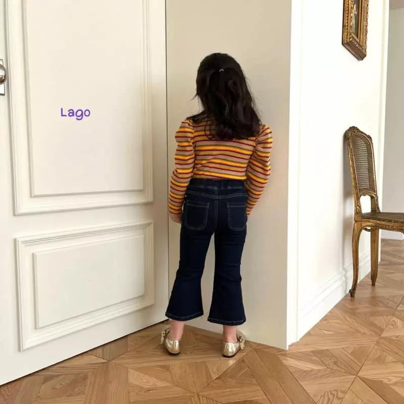 Lago - Korean Children Fashion - #littlefashionista - Bien Embroidery Pants - 8