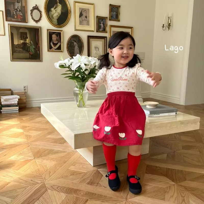 Lago - Korean Children Fashion - #littlefashionista - Shelly Skirt - 12