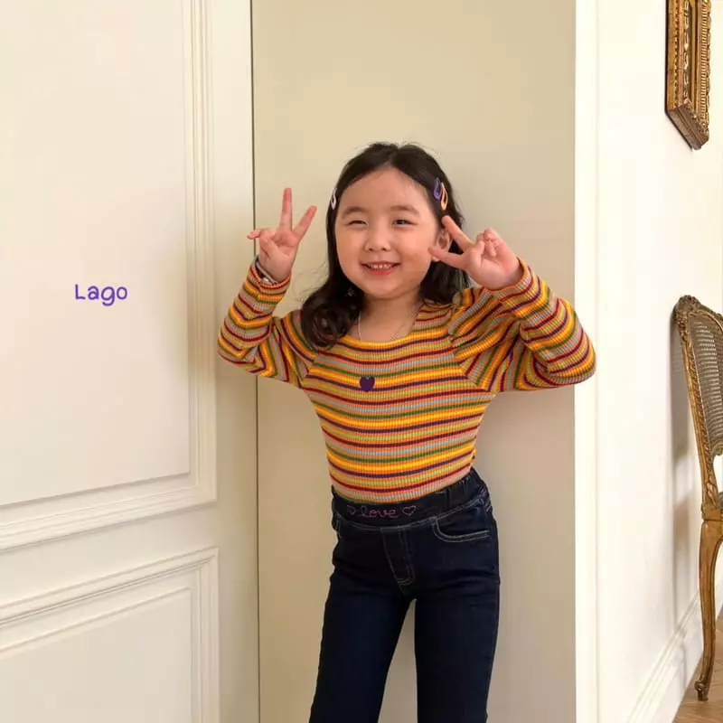 Lago - Korean Children Fashion - #magicofchildhood - Bien Embroidery Pants - 9