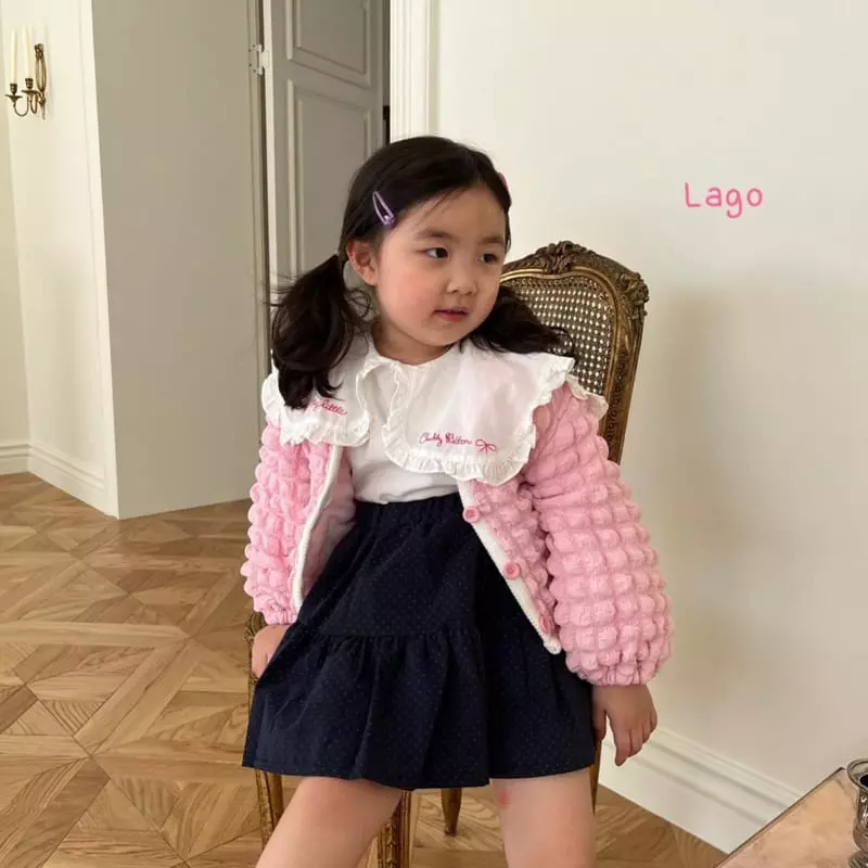 Lago - Korean Children Fashion - #magicofchildhood - Bubble Bonding Cardigan - 9