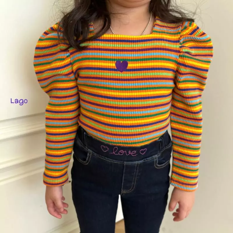 Lago - Korean Children Fashion - #minifashionista - Bien Embroidery Pants - 10