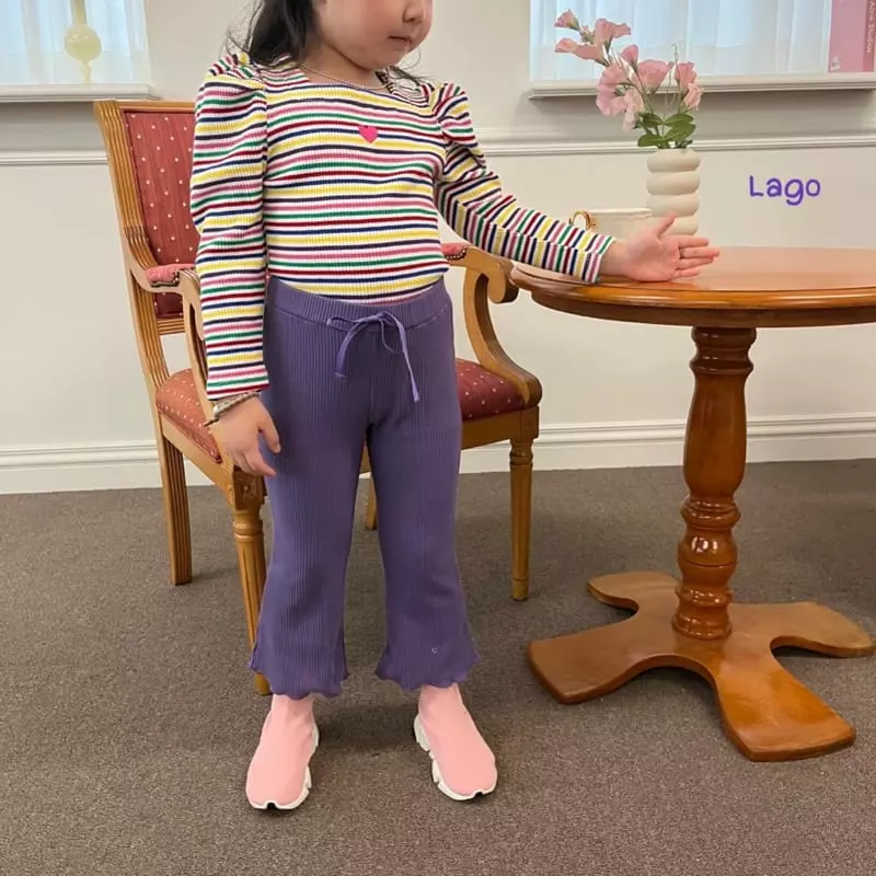 Lago - Korean Children Fashion - #minifashionista - Elly Rib Pnats - 5