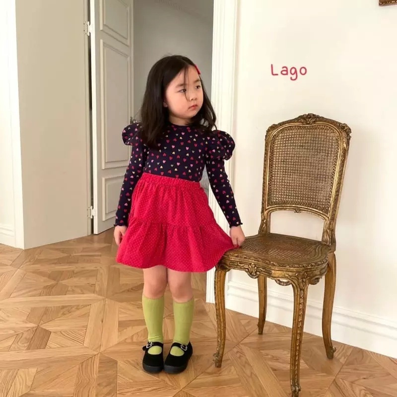 Lago - Korean Children Fashion - #prettylittlegirls - Mickey Heart Tee - 7