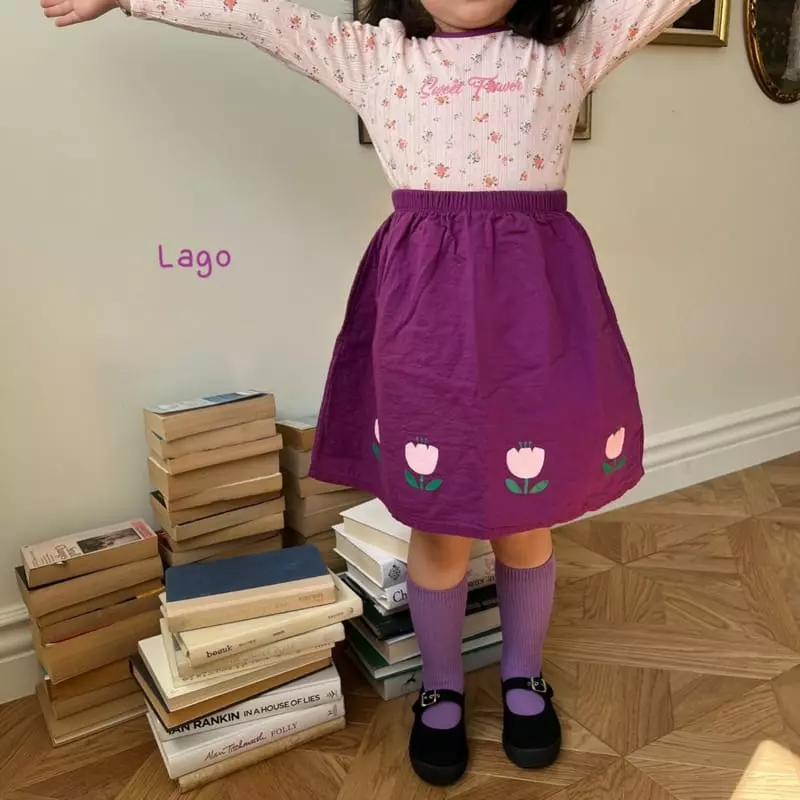 Lago - Korean Children Fashion - #prettylittlegirls - Shelly Skirt