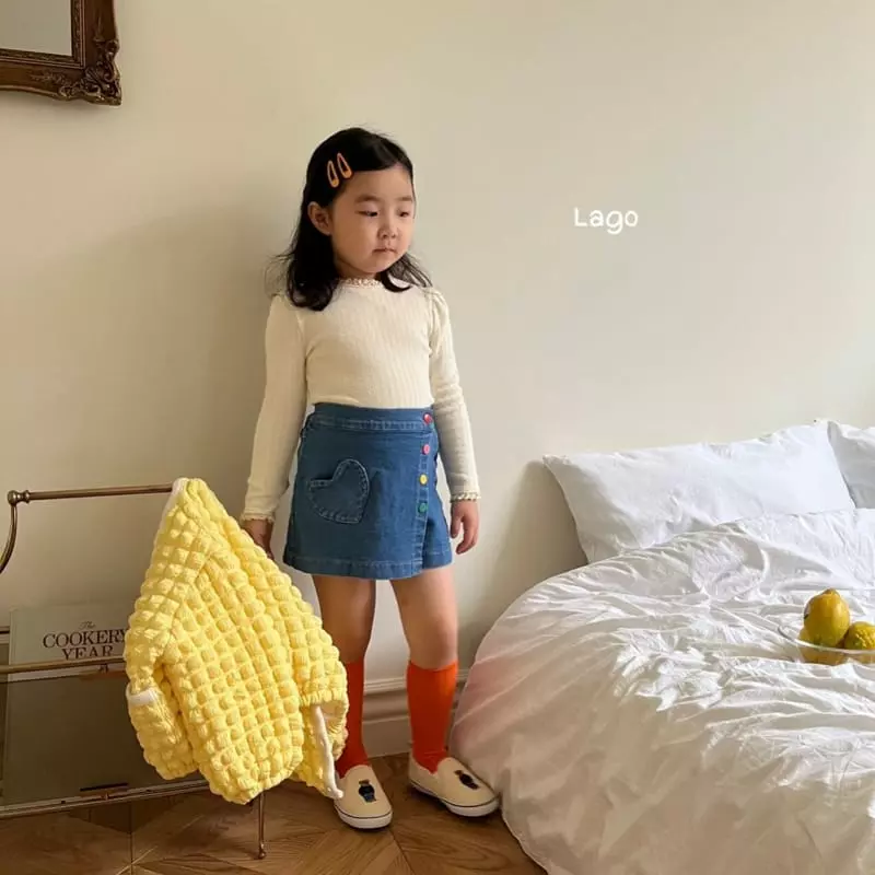 Lago - Korean Children Fashion - #stylishchildhood - Sugar Lace Tee - 8