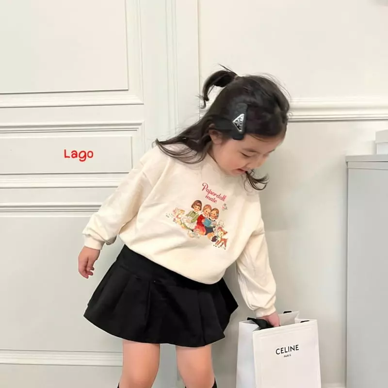 Lago - Korean Children Fashion - #stylishchildhood - Paper Sweatshirt - 2