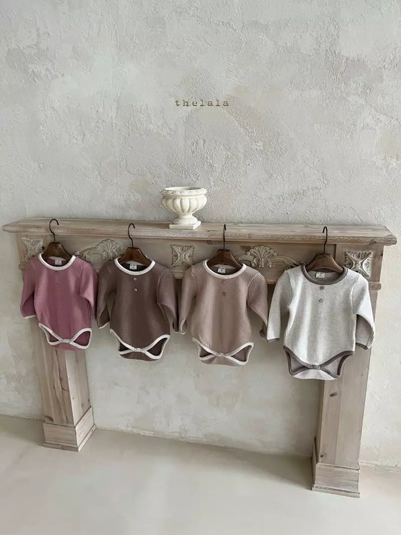 Lala - Korean Baby Fashion - #babyboutique - Croiffle Bodysuit - 3