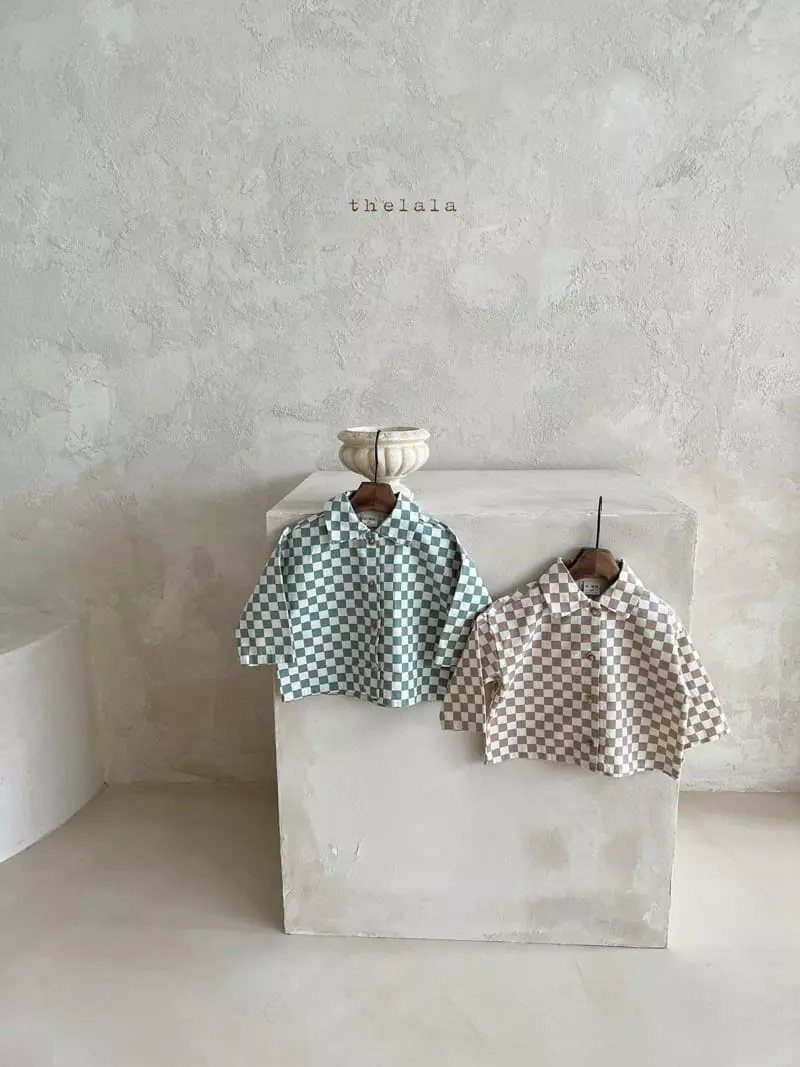 Lala - Korean Baby Fashion - #babyboutique - Square Shirt - 10