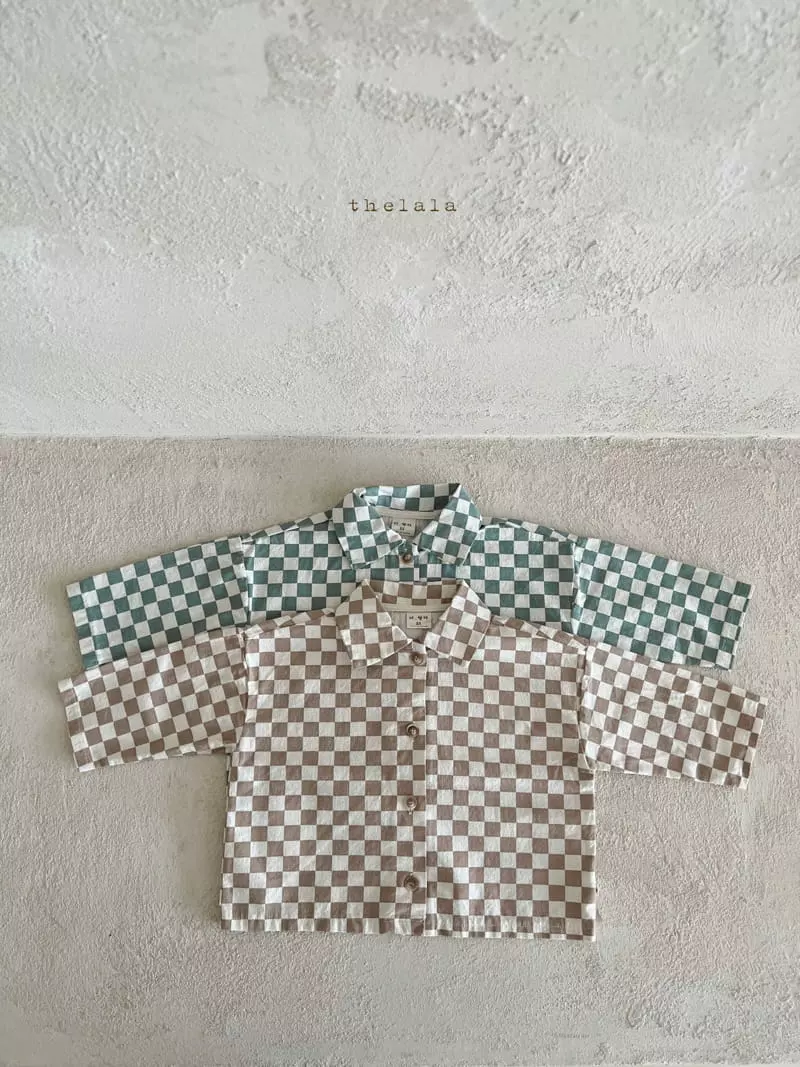 Lala - Korean Baby Fashion - #babyclothing - Square Shirt - 12