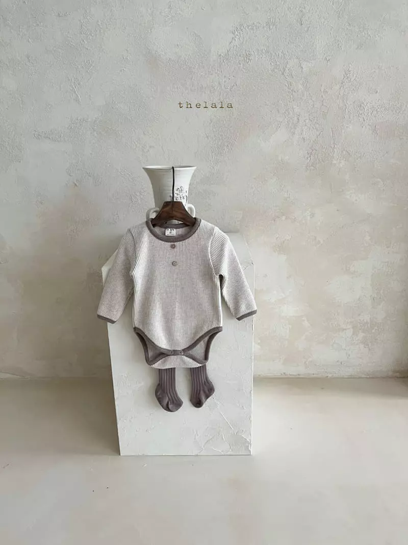 Lala - Korean Baby Fashion - #babylifestyle - Croiffle Bodysuit - 10