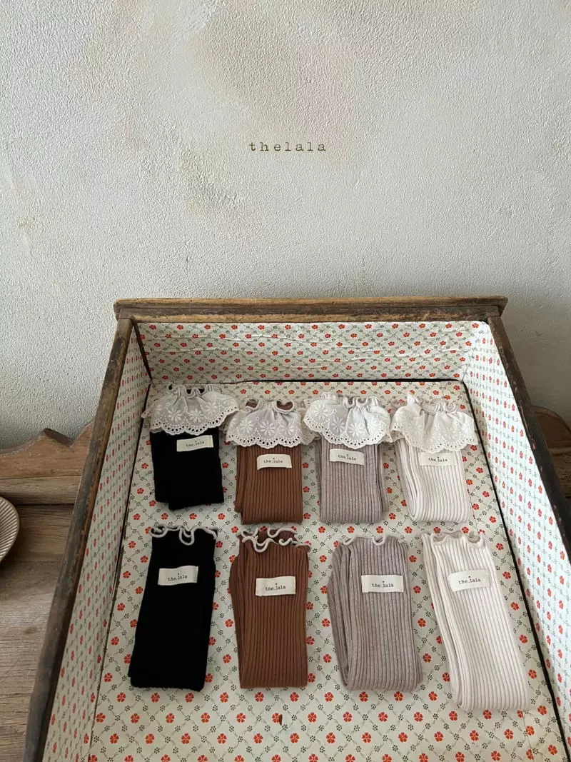 Lala - Korean Baby Fashion - #babyoninstagram - Holly Knee Socks - 12
