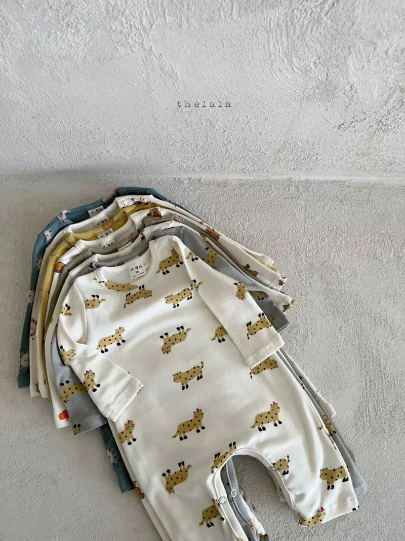 Lala - Korean Baby Fashion - #babyoninstagram - Zoo Bodysuit