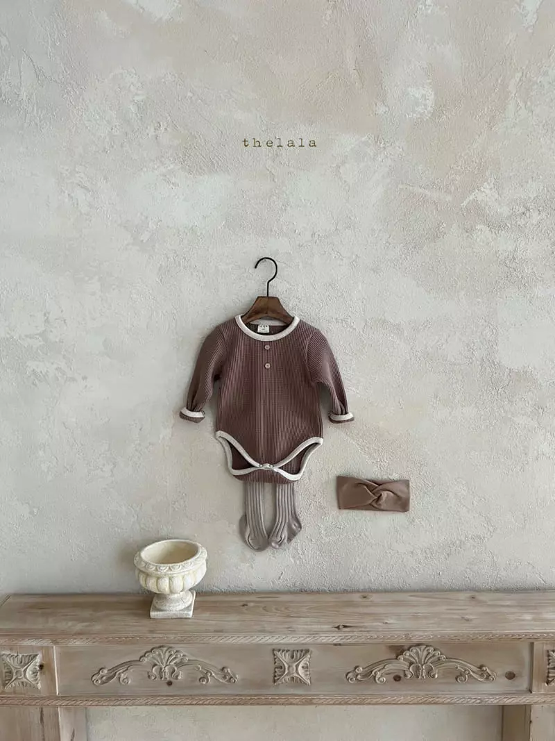Lala - Korean Baby Fashion - #babyootd - Croiffle Bodysuit - 12