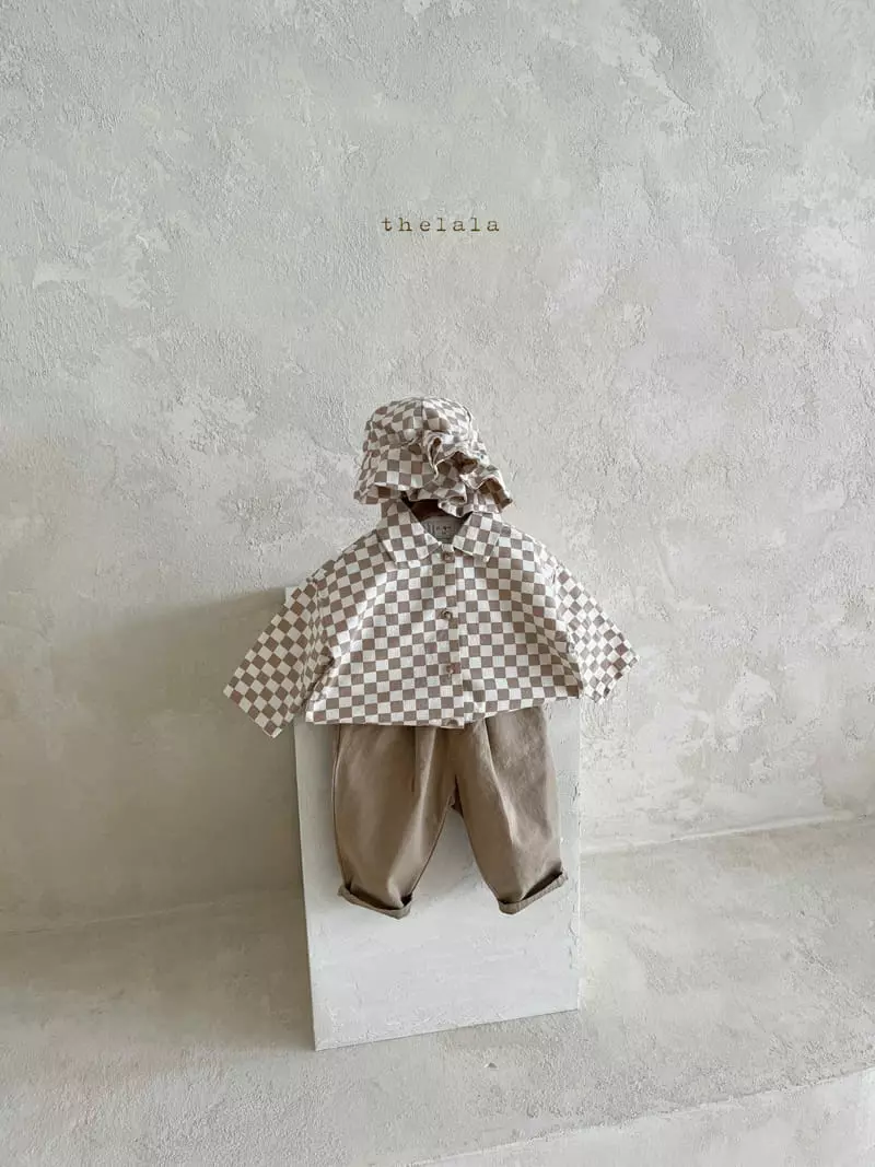 Lala - Korean Baby Fashion - #babyootd - Square Shirt - 3