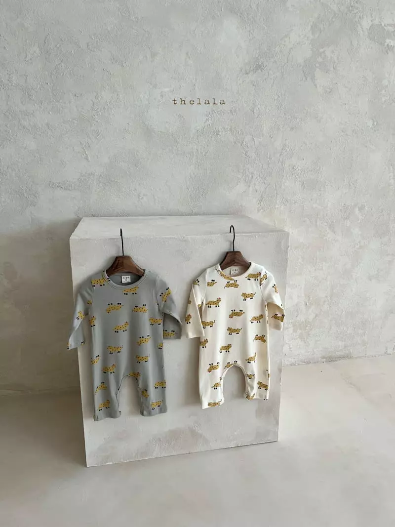Lala - Korean Baby Fashion - #babyoutfit - Zoo Bodysuit - 4