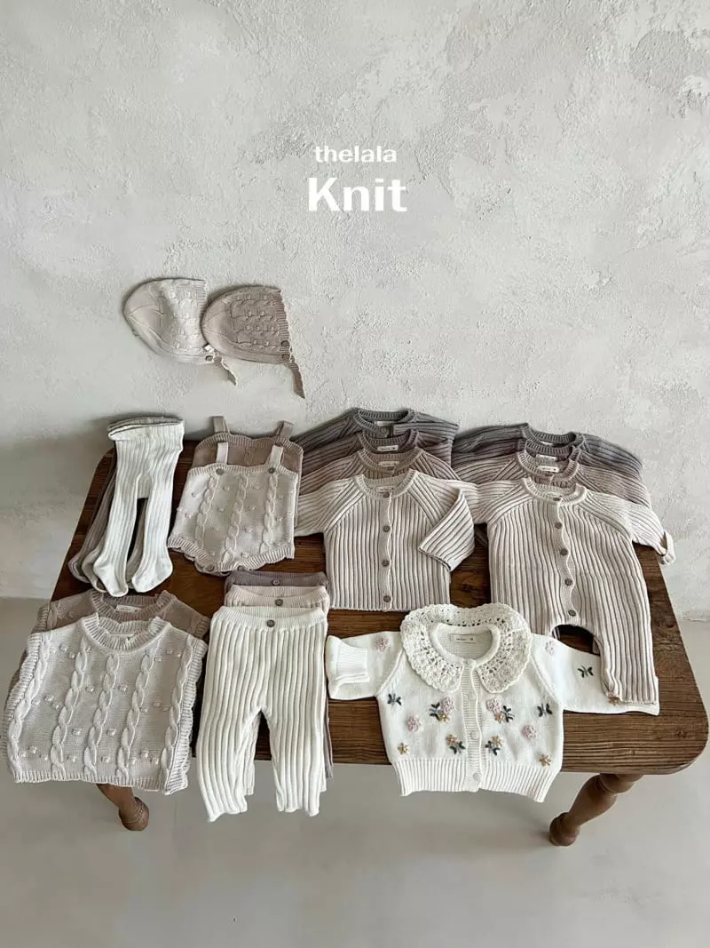 Lala - Korean Baby Fashion - #babywear - Flower Embroidery Cardigan - 12