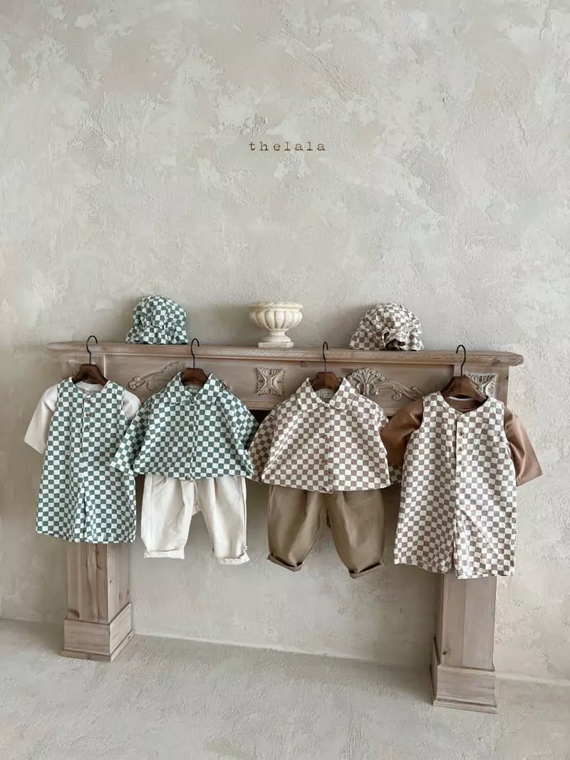 Lala - Korean Baby Fashion - #babywear - Square Shirt - 6