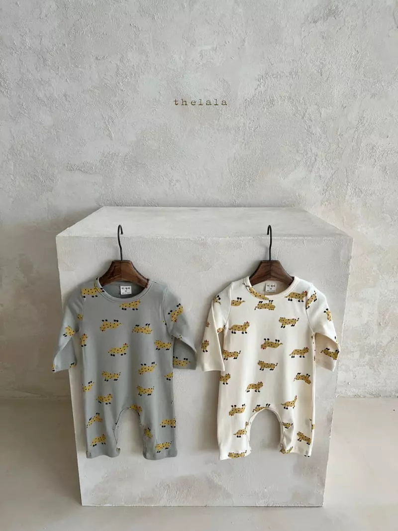Lala - Korean Baby Fashion - #babywear - Zoo Bodysuit - 5