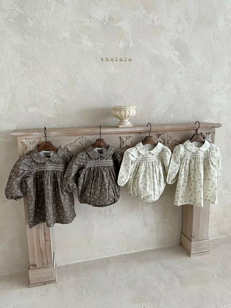 Lala - Korean Baby Fashion - #onlinebabyshop - Choco Bodysuit