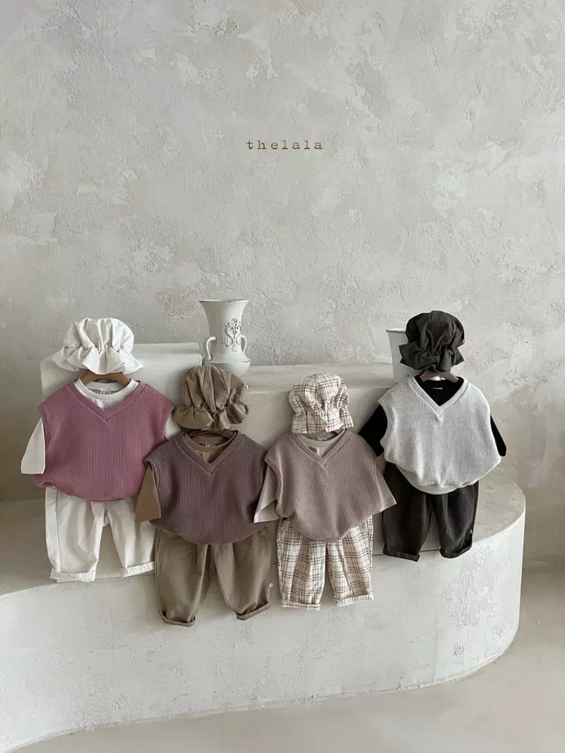 Lala - Korean Children Fashion - #childofig - Cappuccino Bucket Hat - 7