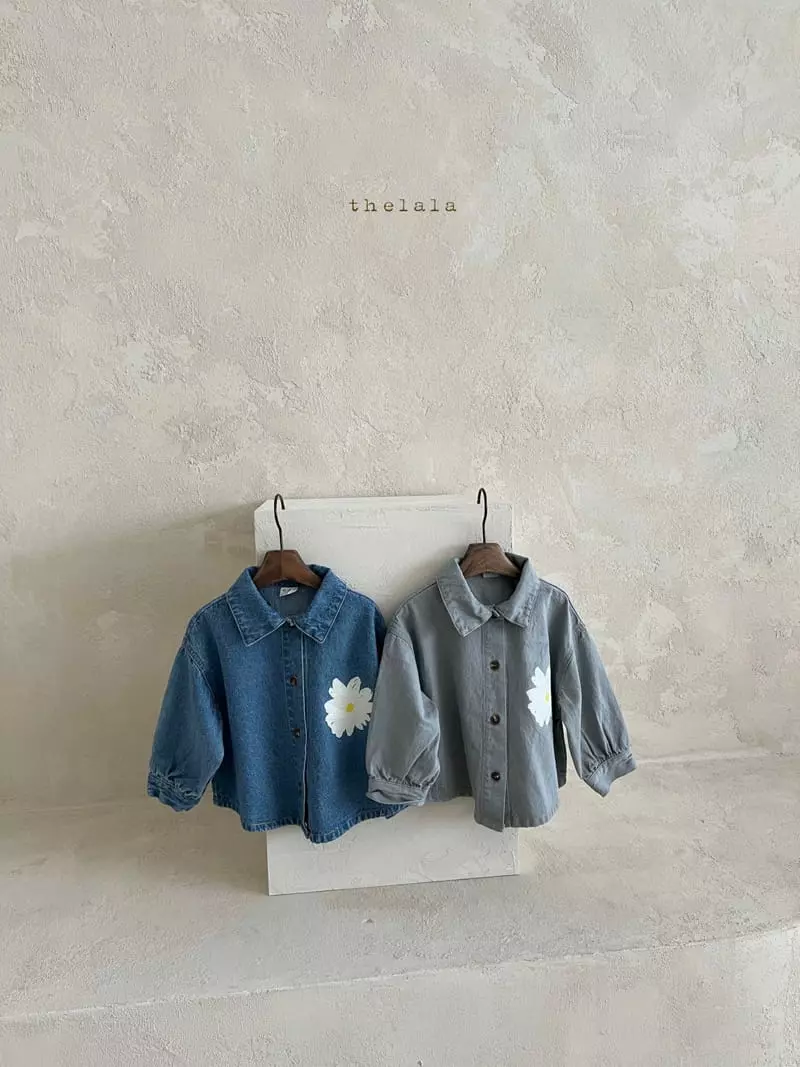 Lala - Korean Children Fashion - #childrensboutique - Wanny Denim Shirt - 7
