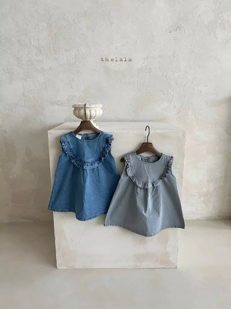 Lala - Korean Children Fashion - #childrensboutique - Junny Denim One-piece - 6
