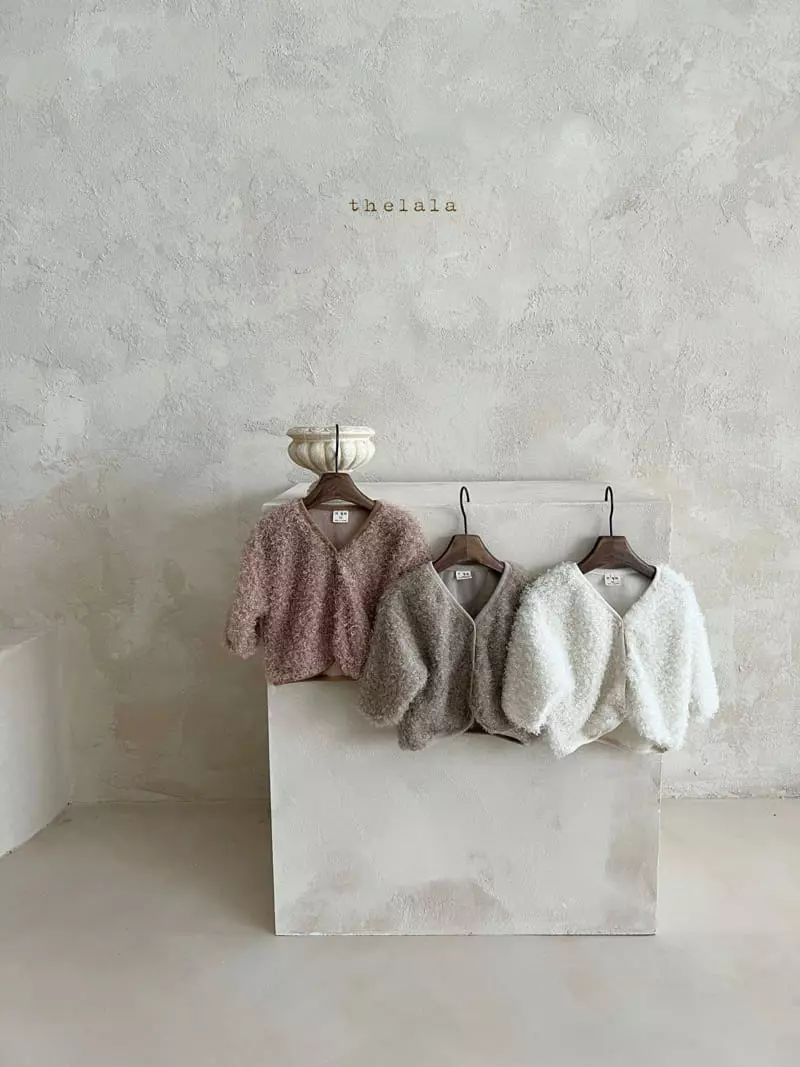 Lala - Korean Children Fashion - #designkidswear - Poodle Cardigan