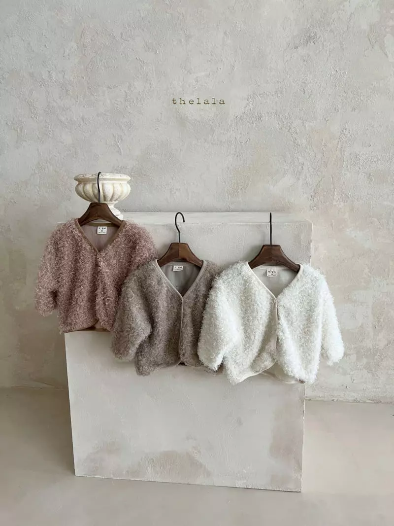 Lala - Korean Children Fashion - #discoveringself - Poodle Cardigan - 2