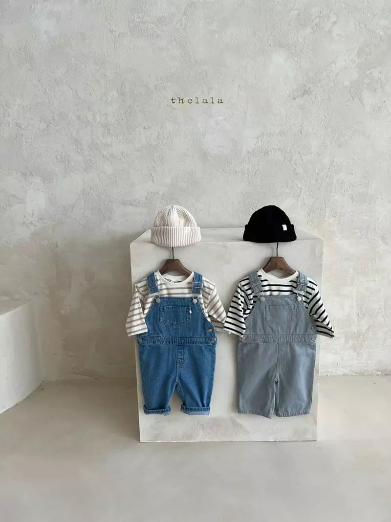 Lala - Korean Children Fashion - #discoveringself - Gogo Deim Dungarees - 10