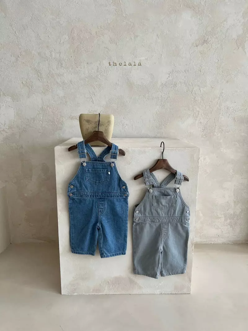 Lala - Korean Children Fashion - #fashionkids - Gogo Deim Dungarees - 11