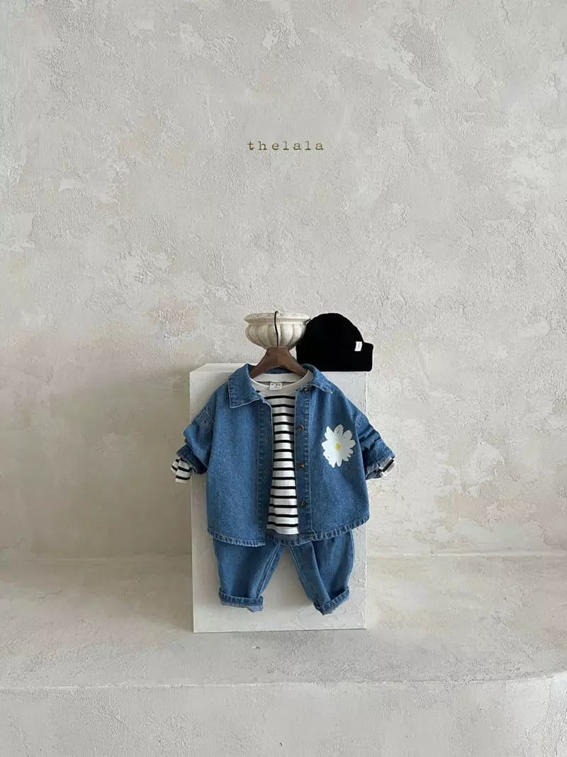 Lala - Korean Children Fashion - #fashionkids - Wanny Denim Shirt - 10