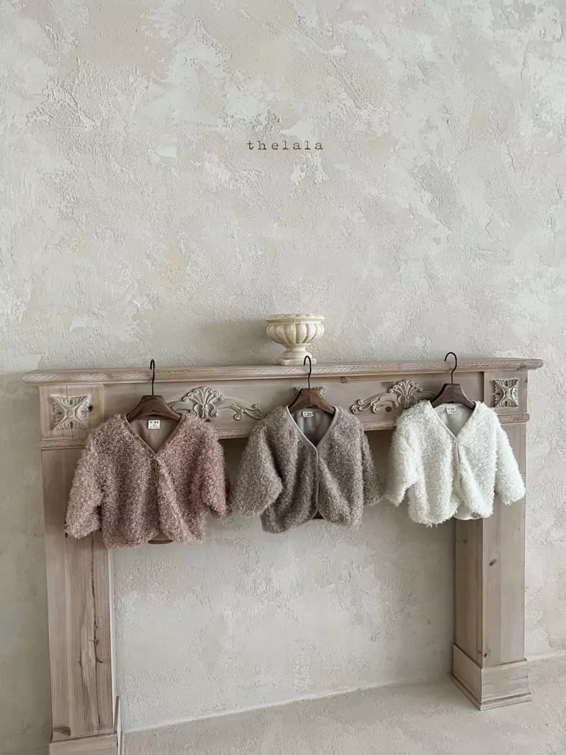 Lala - Korean Children Fashion - #fashionkids - Poodle Cardigan - 4
