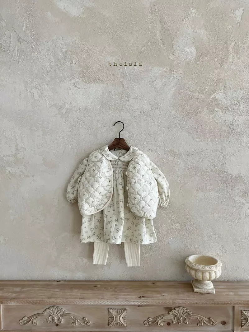 Lala - Korean Children Fashion - #kidsshorts - Clover Padding Vest - 3