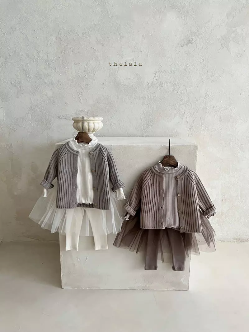 Lala - Korean Children Fashion - #kidsstore - Open Knit Cardigan