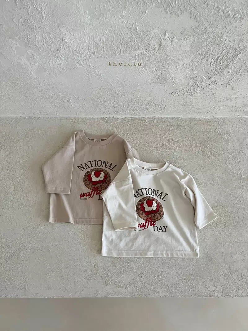 Lala - Korean Children Fashion - #littlefashionista - Strawberry Waffle Tee with Mom - 10