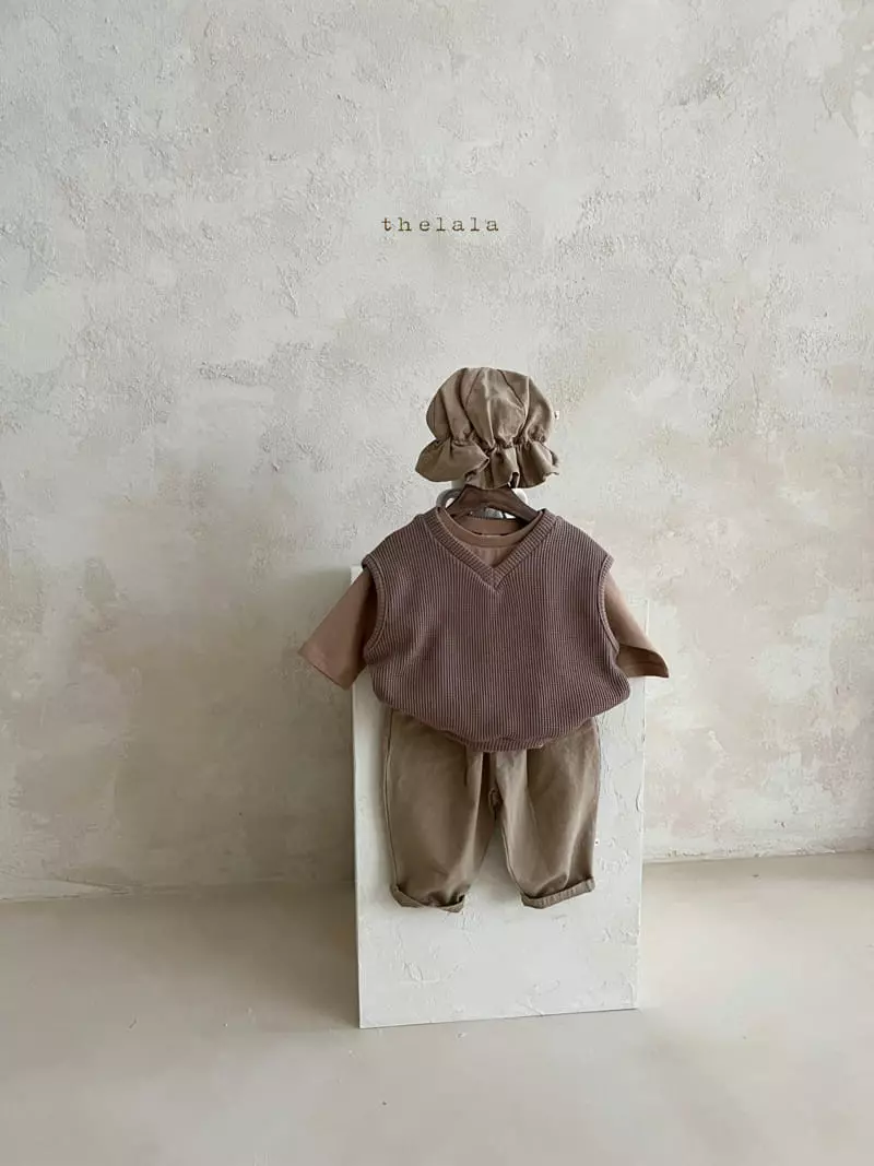 Lala - Korean Children Fashion - #magicofchildhood - Croiffle Vest - 12