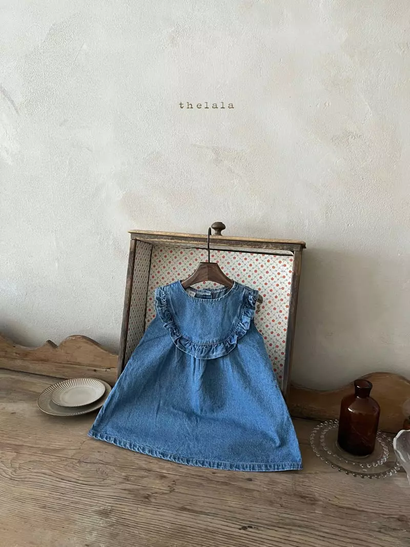 Lala - Korean Children Fashion - #magicofchildhood - Junny Denim One-piece