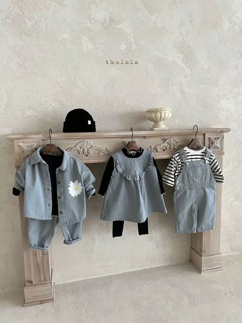 Lala - Korean Children Fashion - #minifashionista - Wanny Denim Shirt - 3