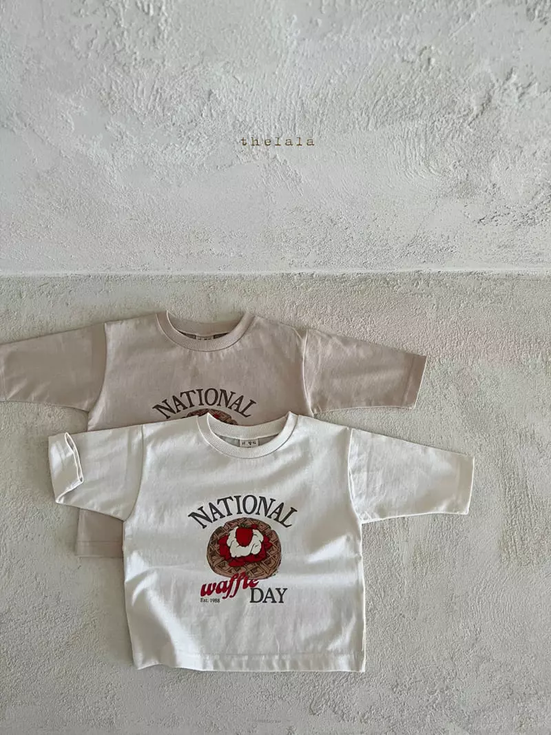 Lala - Korean Children Fashion - #minifashionista - Strawberry Waffle Tee with Mom - 12