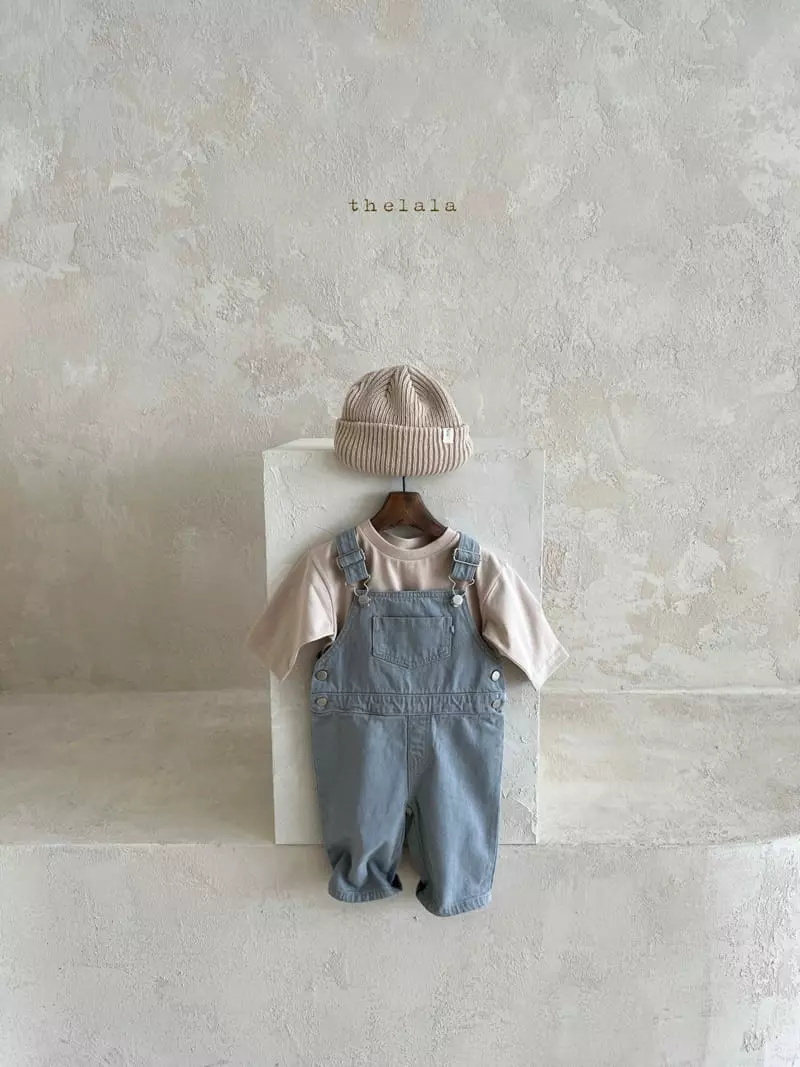 Lala - Korean Children Fashion - #prettylittlegirls - Gogo Deim Dungarees - 5
