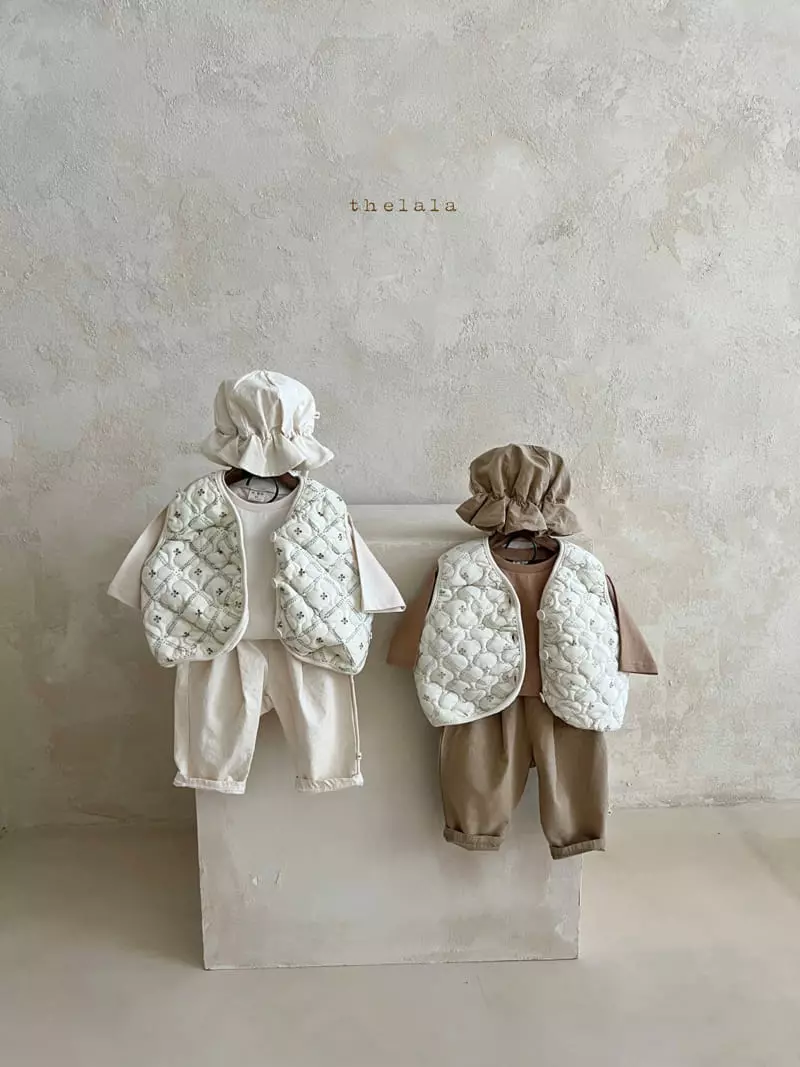 Lala - Korean Children Fashion - #todddlerfashion - Clover Padding Vest - 11